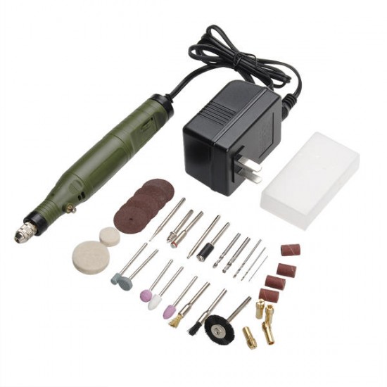 220V Mini Handle Electric Drill Grinding Machine Engraving Pen