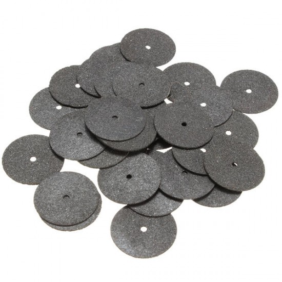 22mm 35pcs Electric Grinding Wheel Cutting Blade Tools Black