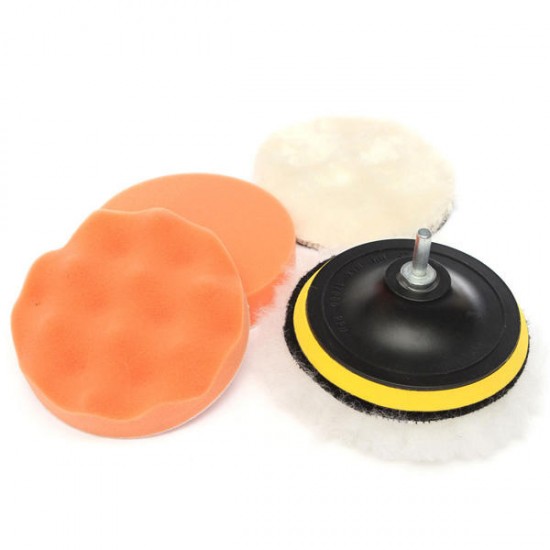 6pcs 5inch 125mm Polishing Buffing Pad Kit Polishing with Drill Adapter M10 for Dremel 6pcs 5inch 125mm Polishing Buffing Pad Kit Polishing with Drill Adapter M10 for Dremel