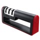 Cutter Sharpener 3-Stage Manual Multifunction Kitchen Cutter Sharpen Stone System Tool