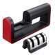 Cutter Sharpener 3-Stage Manual Multifunction Kitchen Cutter Sharpen Stone System Tool Cutter Sharpener 3-Stage Manual Multifunction Kitchen Cutter Sharpen Stone System Tool
