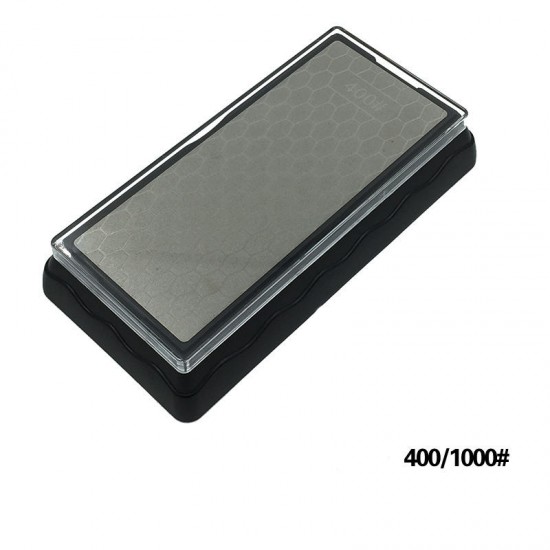 Double Sided Diamond Whetstone Kitchen Cutter Sharpener Tools Sharpen Stone 400# 1000# Grit HT324 Double Sided Diamond Whetstone Kitchen Cutter Sharpener Tools Sharpen Stone 400# 1000# Grit HT324