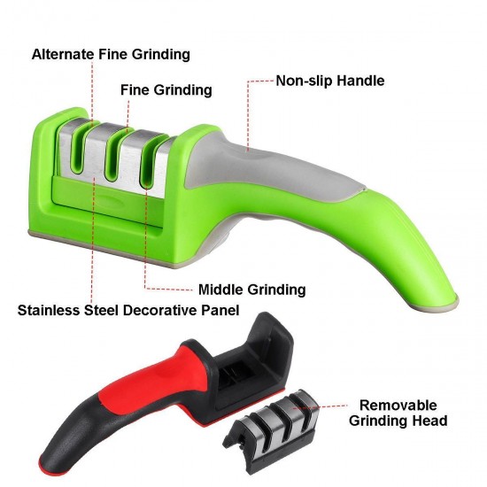 Professional 3 Stages Ceramic Sharpener Grinder Kitchen Blade Sharpen Stone Professional 3 Stages Ceramic Sharpener Grinder Kitchen Blade Sharpen Stone