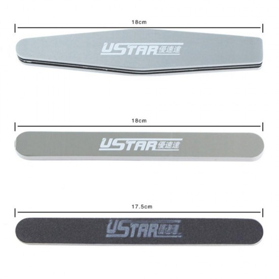 UA1605 5 in 1 Abrasive Stick Set Grinding Tools Set Polishing Sticks for Model Kit
