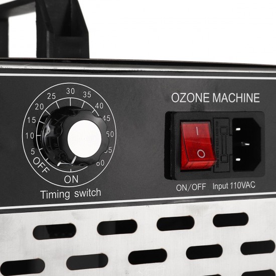 110V 3.5/30/ 40g/h Ozone Generator Machine Industrial Air Purifier Ozonator Disinfection
