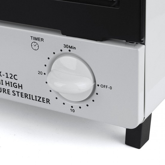 12L High Temperature Sterilizer Nail Salon Portable Sterilizing Tool Dry Heat 12L High Temperature Sterilizer Nail Salon Portable Sterilizing Tool Dry Heat