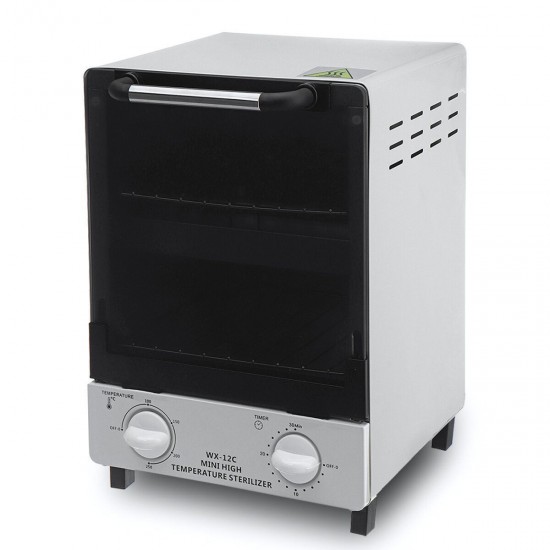 12L High Temperature Sterilizer Nail Salon Portable Sterilizing Tool Dry Heat 12L High Temperature Sterilizer Nail Salon Portable Sterilizing Tool Dry Heat