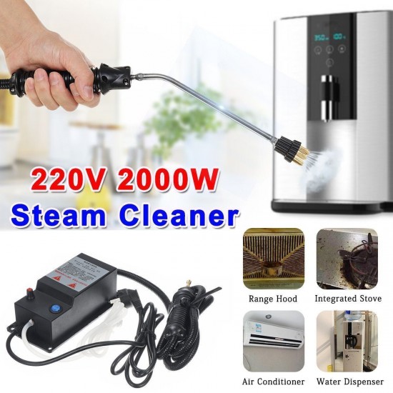 2000W Adjustable High Pressure Steam Cleaner Machine Auto Handheld Cleaning Instrument