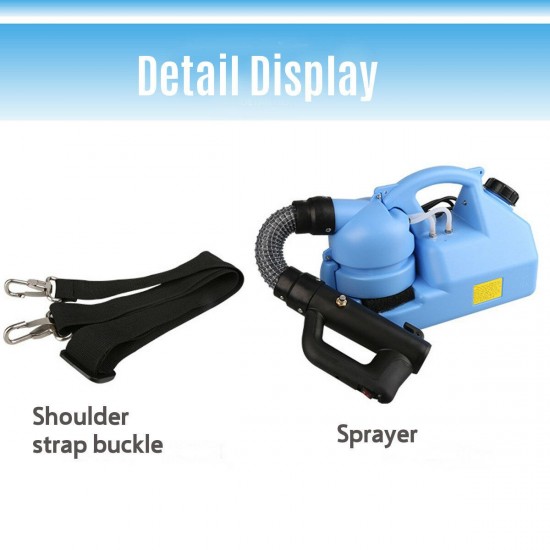 220V 110V 7L Electric ULV Sprayer Fogger Disinfection Machine Intelligent Insecticide Atomizer EU US UK Fog Adjust Spray Volume 220V 110V 7L Electric ULV Sprayer Fogger Disinfection Machine Intelligent Insecticide Atomizer EU US UK Fog Adjust Spray Volume