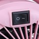 220V 800W Portable Heater Mini Electric Home Heater Air Warmer Silent Adjustable