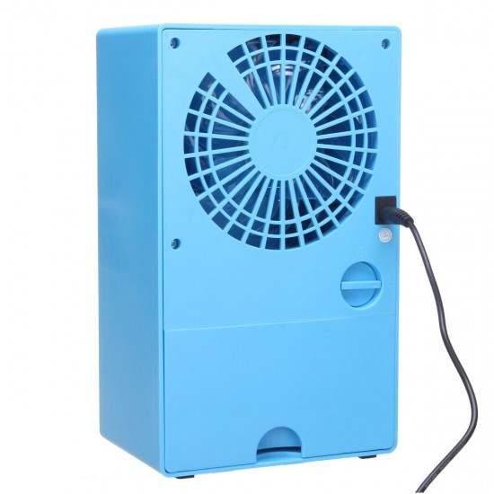 3 Colors 24V 3 File Speed 5 Leaf Fan Spray Humidification Mini Air Conditioning