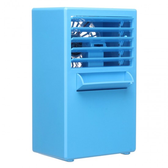 3 Colors 24V 3 File Speed 5 Leaf Fan Spray Humidification Mini Air Conditioning 3 Colors 24V 3 File Speed 5 Leaf Fan Spray Humidification Mini Air Conditioning