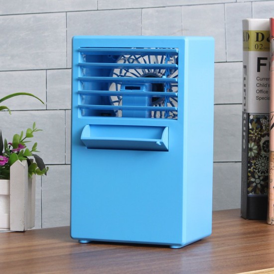 3 Colors 24V 3 File Speed 5 Leaf Fan Spray Humidification Mini Air Conditioning 3 Colors 24V 3 File Speed 5 Leaf Fan Spray Humidification Mini Air Conditioning