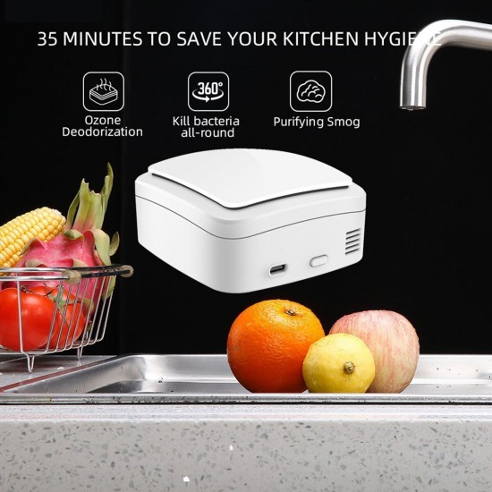 3 Mode Portable Sterilization Ozonator HCHO Removal Deodorization Household Car