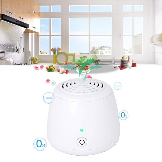 3mg/h DC5V Portable Air Purifier O-zone Generator Anion Air Cleaner Ozone Sterili-zer Machine Odors Eliminator for Home Car Office