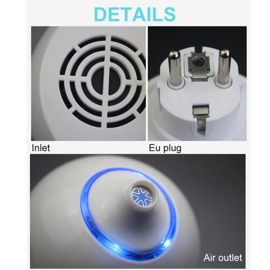 AC 100V-240V Air Purifier Sterilizer Dust Cleaner Deodorant Formaldehyde PM2.5