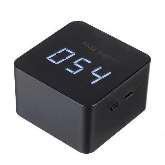 Air Quality Laser PM2.5 Monitor Detector HCHO TVOC CO2 Tester OLED Screen Home Air Quality Laser PM2.5 Monitor Detector HCHO TVOC CO2 Tester OLED Screen Home