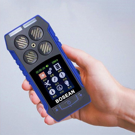 BH-4S 4 in 1 Combustible Gas Detector Oxygen O2 Carbon Monoxide Hydrogen Sulfide Toxic And Harmful Gas Concentration Detector Leak Detector BH-4S 4 in 1 Combustible Gas Detector Oxygen O2 Carbon Monoxide Hydrogen Sulfide Toxic And Harmful Gas Concentration Detector Leak Detector