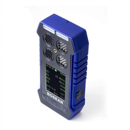 BH-4S 4 in 1 Combustible Gas Detector Oxygen O2 Carbon Monoxide Hydrogen Sulfide Toxic And Harmful Gas Concentration Detector Leak Detector