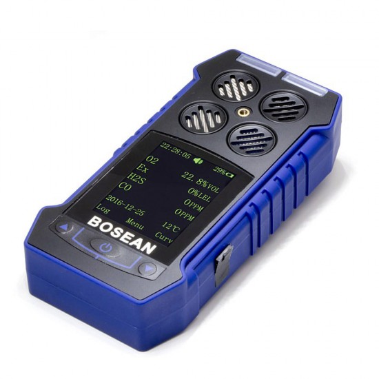 BH-4S 4 in 1 Combustible Gas Detector Oxygen O2 Carbon Monoxide Hydrogen Sulfide Toxic And Harmful Gas Concentration Detector Leak Detector BH-4S 4 in 1 Combustible Gas Detector Oxygen O2 Carbon Monoxide Hydrogen Sulfide Toxic And Harmful Gas Concentration Detector Leak Detector