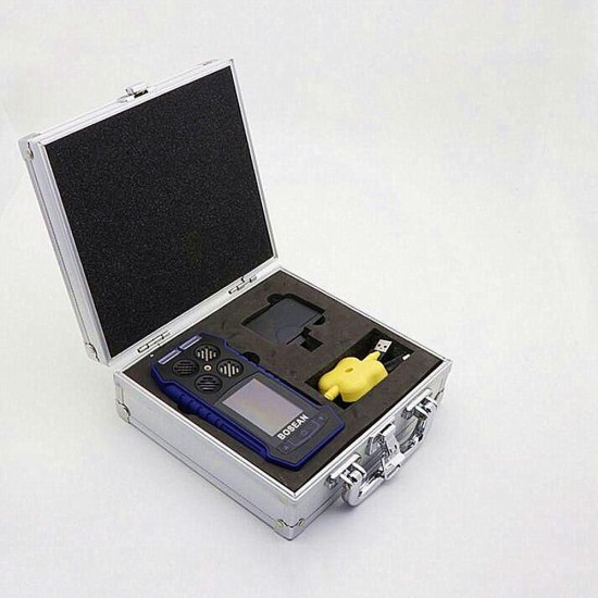 BH-4S 4 in 1 Combustible Gas Detector Oxygen O2 Carbon Monoxide Hydrogen Sulfide Toxic And Harmful Gas Concentration Detector Leak Detector BH-4S 4 in 1 Combustible Gas Detector Oxygen O2 Carbon Monoxide Hydrogen Sulfide Toxic And Harmful Gas Concentration Detector Leak Detector