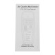 DTU-200 Air Quality Tester Dust VOC Temperature Humidity Meter Atmosphere Detector Haze PM2.5 Formaldehyde Alcohol Tester