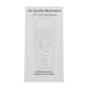 DTU-200 Air Quality Tester Dust VOC Temperature Humidity Meter Atmosphere Detector Haze PM2.5 Formaldehyde Alcohol Tester DTU-200 Air Quality Tester Dust VOC Temperature Humidity Meter Atmosphere Detector Haze PM2.5 Formaldehyde Alcohol Tester