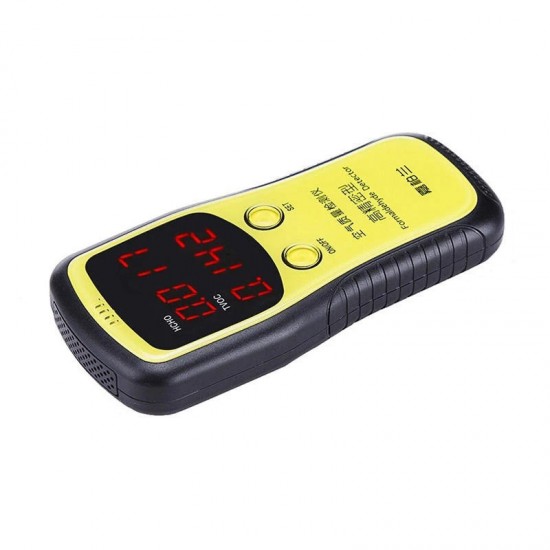 Digital Formaldehyde Detector Gas Analyzer Air Quality Monitor HCHO TVOC Digital Formaldehyde Detector Gas Analyzer Air Quality Monitor HCHO TVOC
