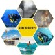 Diving Mini Scuba Cylinder Oxygen Tank Underwater Breath Equipment Set Diving Mini Scuba Cylinder Oxygen Tank Underwater Breath Equipment Set