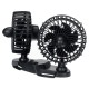 Electric USB Car Fan Double-headed Car Fan 360° Rotating & 3 Gear Cooling Fan