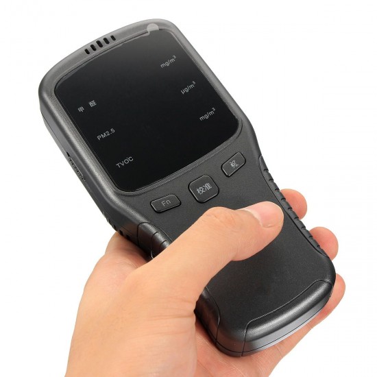 Household Laser PM2.5 Monitor Formaldehyde Detector HCHO TVOC Air Quality Household Laser PM2.5 Monitor Formaldehyde Detector HCHO TVOC Air Quality