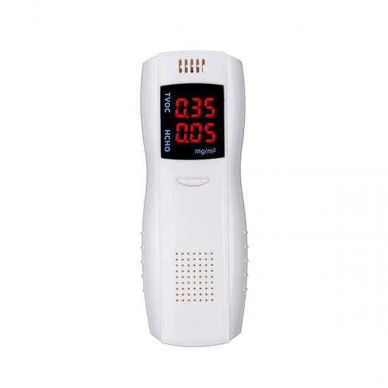 LCD Display Formaldehyde Detector HCHO TVOC Monitor Air Quality Tester