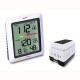 PM2.5 Air Quality Tester Monitor Wireless with Indoor Temperature and Humidity Solar Powered