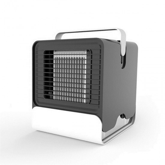 Mini Portable Air Conditioner Night Light Conditioning Cooler Humidifier Purifier USB Desktop Air Cooler Fan With Water Tanks