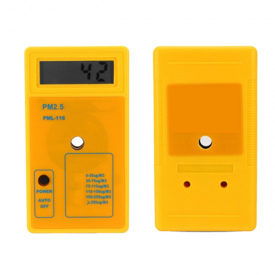 PM2.5 Particle Detector Haze Dust AirQuality Monitoring Analyzer Meter Sensor PM2.5 Particle Detector Haze Dust AirQuality Monitoring Analyzer Meter Sensor