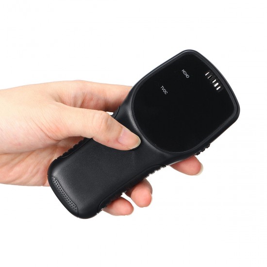 Portable Air Quality Monitor HCHO TVOC PM2.5 PM10 Formaldehyde Detector LCD Display Tester Portable Air Quality Monitor HCHO TVOC PM2.5 PM10 Formaldehyde Detector LCD Display Tester