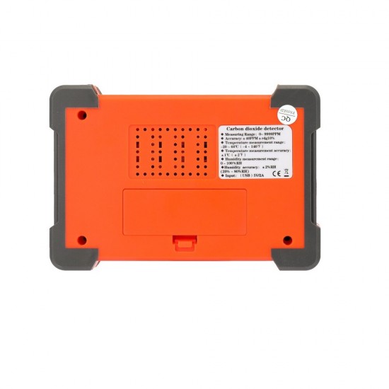 Portable Carbon Dioxide Detector CO2 Meter Air Quality Monitor with Storage Case Indoor Environment Monitoring Portable Carbon Dioxide Detector CO2 Meter Air Quality Monitor with Storage Case Indoor Environment Monitoring