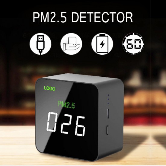 Portable Digital PM2.5 Detector Air Quality Monitor Meter Tester Portable Digital PM2.5 Detector Air Quality Monitor Meter Tester