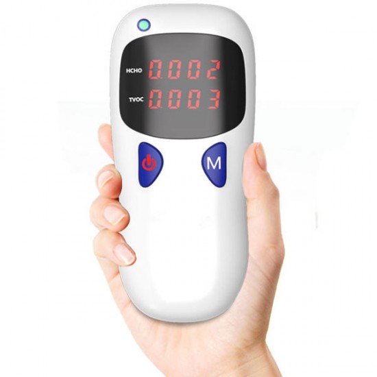 Professional Digital Formaldehyde Detector HCHO TVOC Detector Air Quality Tester Analyzer