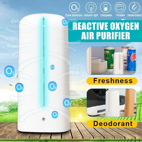 USB Portable Ozone Generator Ozonator ionizer O3 Air Purifiers Air Water Purify Fresh Vegetable Meat Deodorization Disinfection