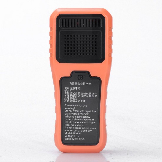 260B Handheld PM2.5 Detector Range 0~1000mg/m3 Air Quality Tester Temperature and Humidity Measurement