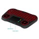 MT08 2.4G Air Mouse 6 Gyro Fly Air Mouse Rainbow Backlight Remote Control Mini Keyboard for Android Smart TV Box