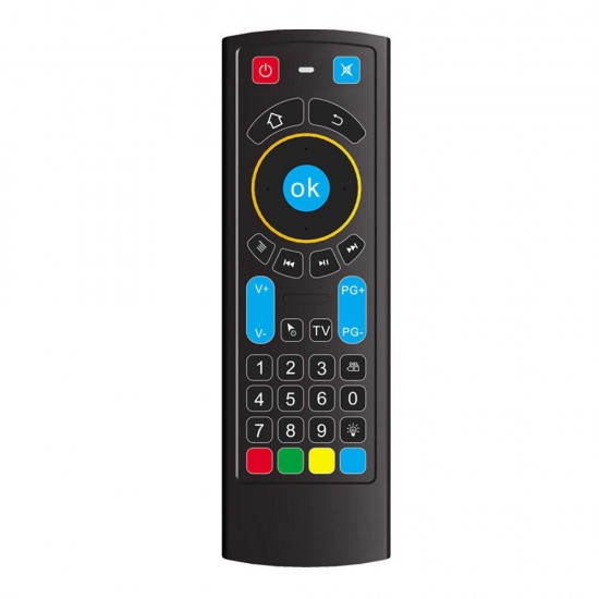 MX3 PRO 2.4GHz Air Mouse 6 Axis Backlit Remote Control Mini Keyboard for Android Smart TV Box