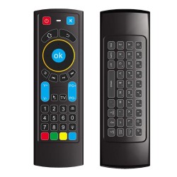 MX3 PRO 2.4GHz Air Mouse 6 Axis Backlit Remote Control Mini Keyboard for Android Smart TV Box