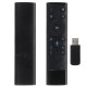 Q5 bluetooth/2.4GHz WIFI Voice Remote Control Air Mouse With USB Receiver For Smart TV Android Box