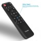 Q9 Intelligent Air Mouse BT Voice Remote Control 22 Keys 6 Key IR Plastic Silicone Black Fly Air Mouse Per Android Tv Box /Mini Pc/Tv/Win 10