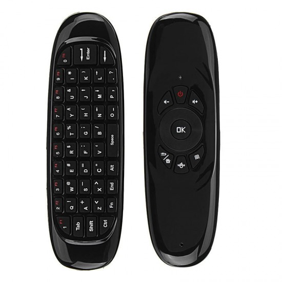 Russian English Thai Arabic C120-Axis Gyro 2.4G Air Mouse Keyboard For Android Windows Linux Systems