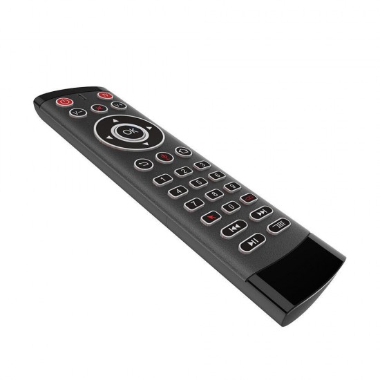 T1 PRO 2.4G Air Mouse Voice Control 16KHz IR Learning 29 Key For TV/Projector/Mini PC T1 PRO 2.4G Air Mouse Voice Control 16KHz IR Learning 29 Key For TV/Projector/Mini PC
