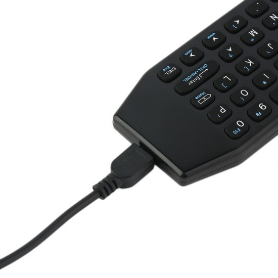 T5 2.4G Wireless Air Mouse Keyboard Remote Control With IR Learning Function For PC Projector TV