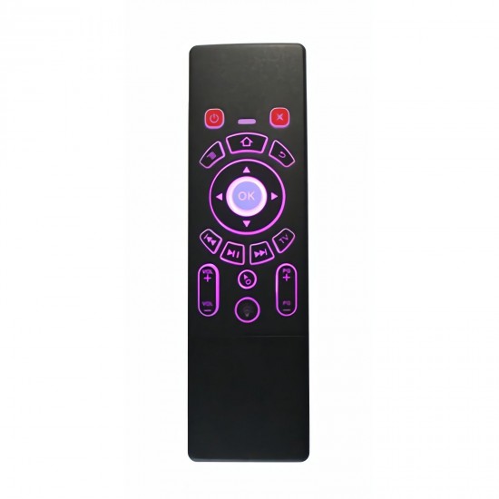 T6C Air Mouse Rainbow Backlit Keyboard with Touchpad 2.4Ghz Wireless Remote Control for Smart TV Box/Projector/Mini PC T6C Air Mouse Rainbow Backlit Keyboard with Touchpad 2.4Ghz Wireless Remote Control for Smart TV Box/Projector/Mini PC